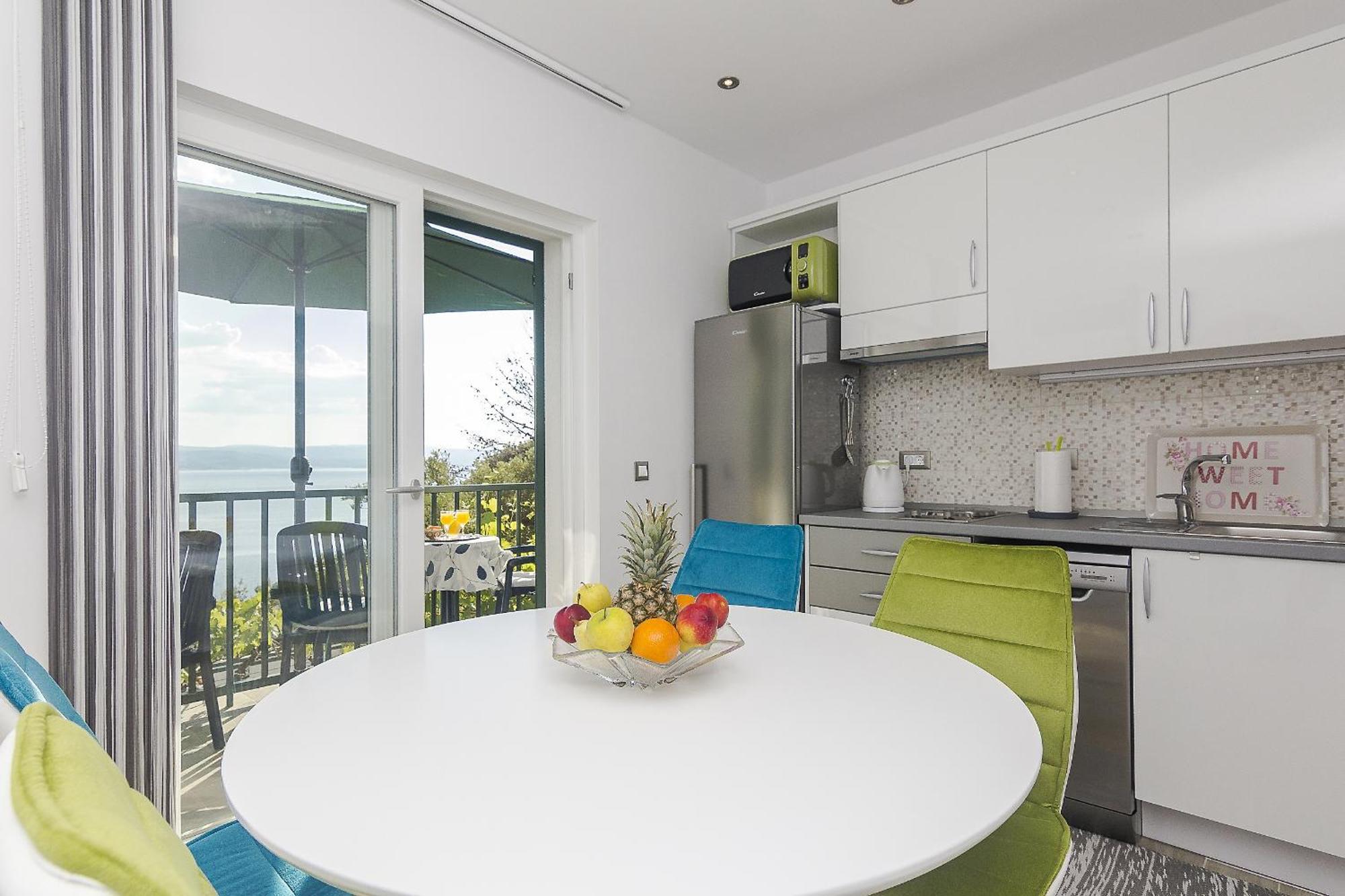 Apartments With A Parking Space Brela, Makarska - 11687 Phòng bức ảnh